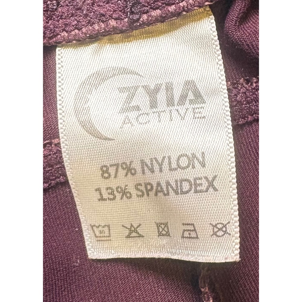 Zyia Active Plum Purple Peak Joggers Womens Size Medium Athletic Sweatpants - Picture 6 of 12
